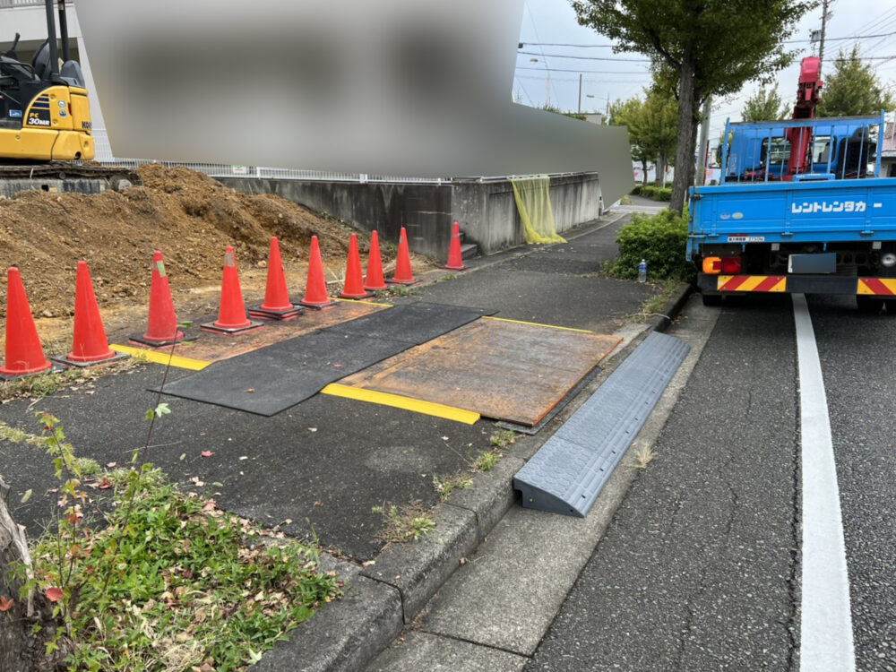 活用方法を考えた結果　貸し駐車場へ|施工前