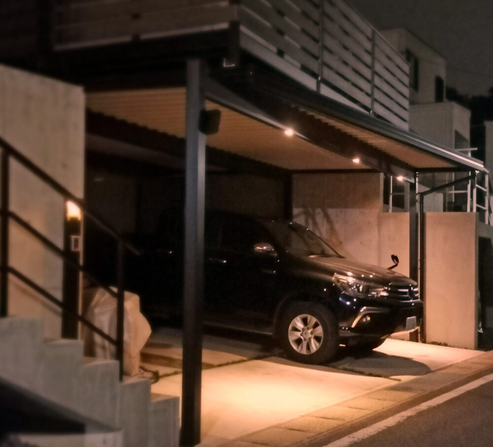 素敵な眺めのバルコニーで楽しさUP!駐車場の上を有効活用【尾張旭市 S様邸】