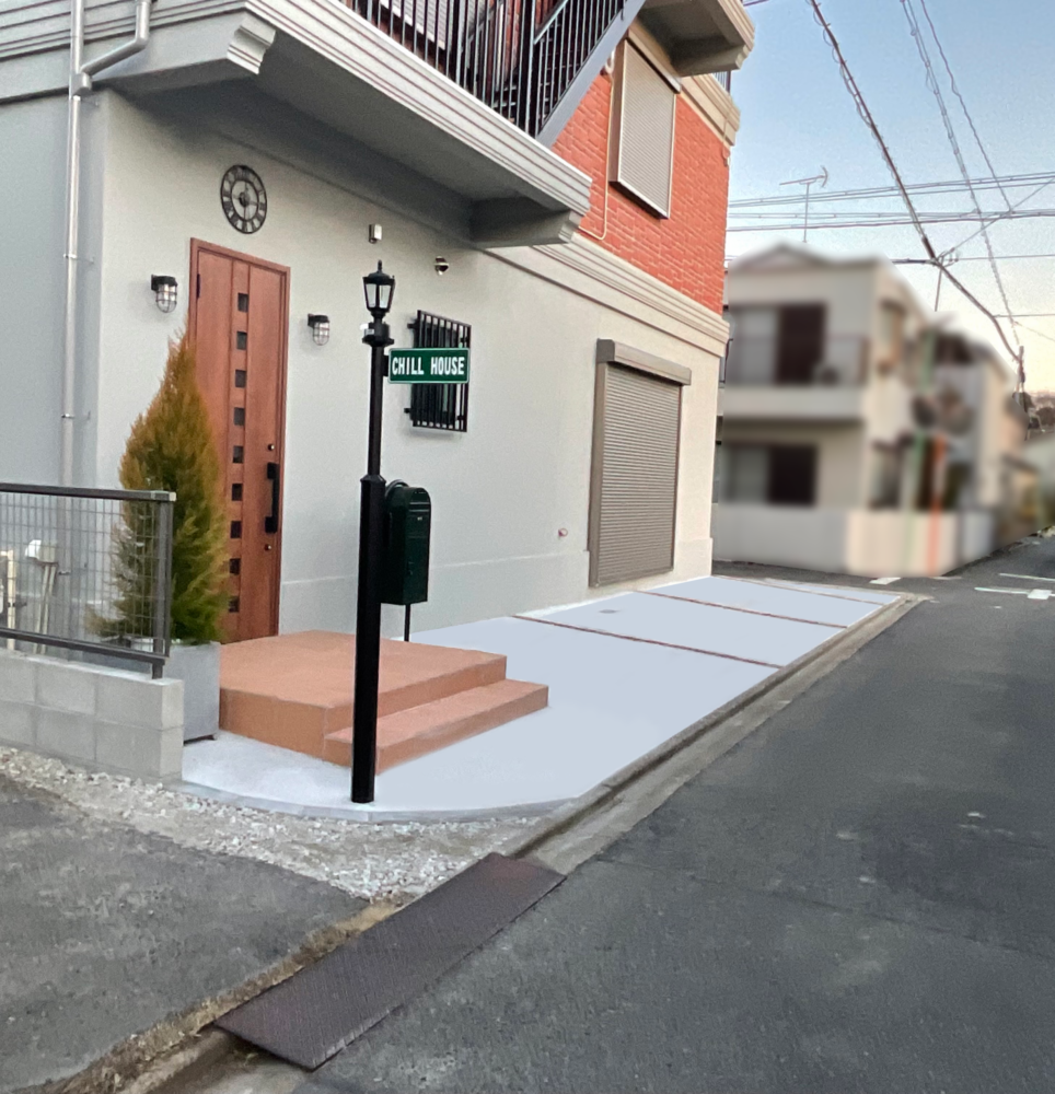 ヨーロピアンテイスト漂う門柱【守山区 K様邸】